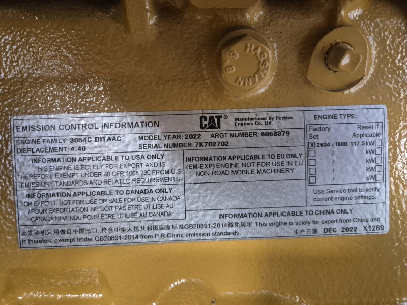 Caterpillar 3054C DITAAC Engine + Radiator - Moteur pour Matériel industriel: photos 2 Caterpillar 3054C DITAAC Engine + Radiator - Moteur pour Matériel industriel: photos 2