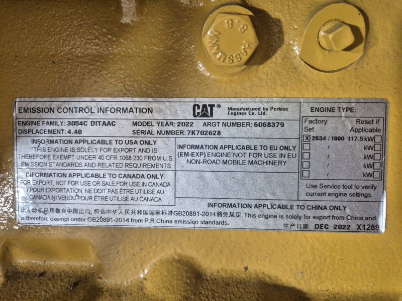 Caterpillar 3054C DITAAC Engine + Radiator - Moteur pour Matériel industriel: photos 2 Caterpillar 3054C DITAAC Engine + Radiator - Moteur pour Matériel industriel: photos 2