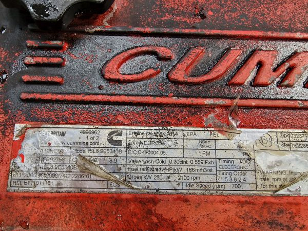 Cummins ISL8.9E5340B Engine (Bus) - Moteur: photos 2 Cummins ISL8.9E5340B Engine (Bus) - Moteur: photos 2