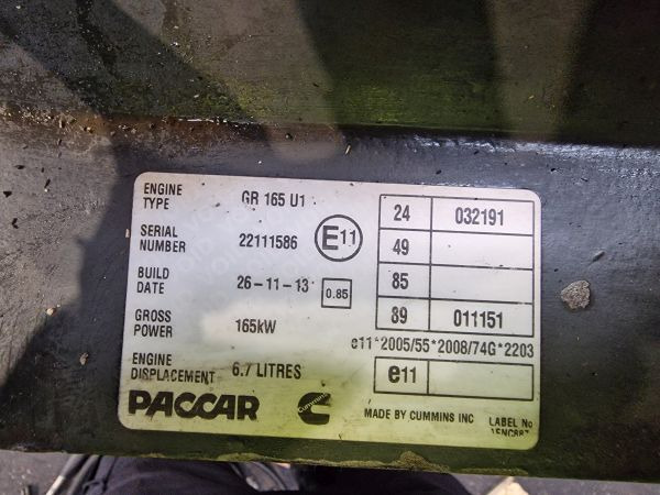 DAF GR165U1 Engine (Truck) - Moteur pour Camion: photos 2 DAF GR165U1 Engine (Truck) - Moteur pour Camion: photos 2