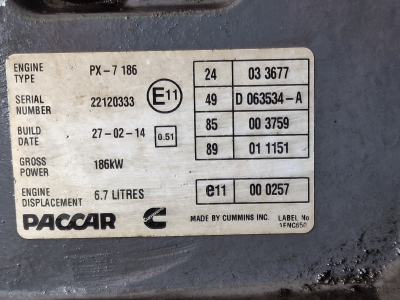 DAF PX-7 184 Engine (Truck) - Moteur pour Camion: photos 2 DAF PX-7 184 Engine (Truck) - Moteur pour Camion: photos 2