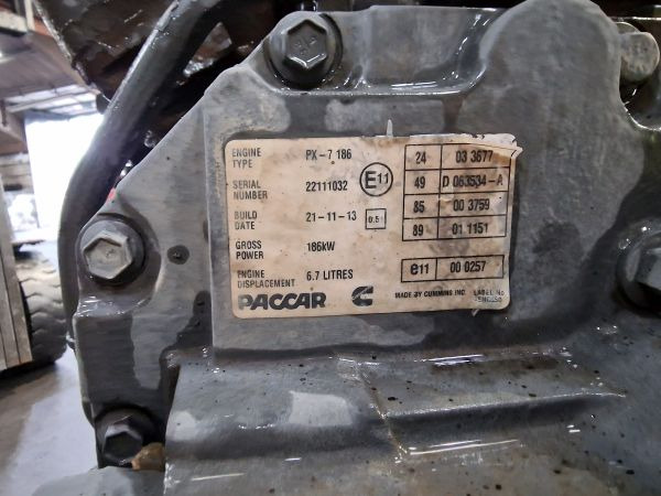 DAF PX-7 186 H1 Engine (Truck) - Moteur pour Camion: photos 2 DAF PX-7 186 H1 Engine (Truck) - Moteur pour Camion: photos 2