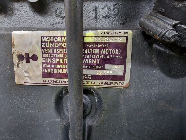 Komatsu 6D125E-2 Engine (Plant) - Moteur pour Engins de chantier: photos 2 Komatsu 6D125E-2 Engine (Plant) - Moteur pour Engins de chantier: photos 2