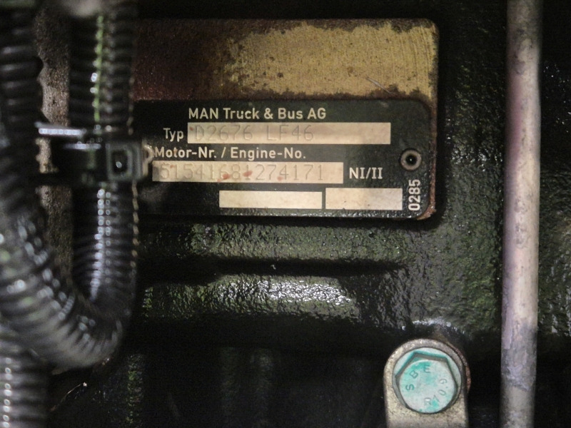 MAN D2676 LF46 Engine (Truck) - Moteur pour Camion: photos 2 MAN D2676 LF46 Engine (Truck) - Moteur pour Camion: photos 2