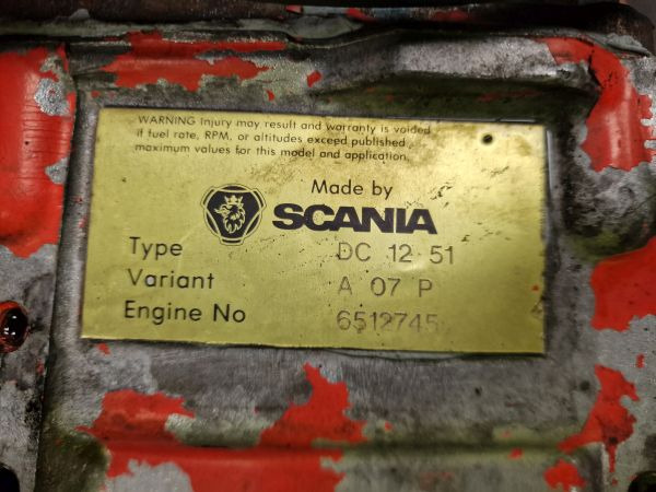 Scania DC12 51A Engine (Industrial) - Moteur pour Matériel industriel: photos 2 Scania DC12 51A Engine (Industrial) - Moteur pour Matériel industriel: photos 2