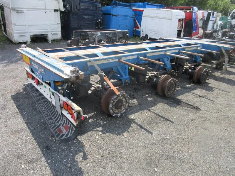 D-Tec FLEXITRAILER VOOR ONDERDELEN SAF AS B9-22S MODEL 2016 - Semi-remorque porte-conteneur/ Caisse mobile: photos 2 D-Tec FLEXITRAILER VOOR ONDERDELEN SAF AS B9-22S MODEL 2016 - Semi-remorque porte-conteneur/ Caisse mobile: photos 2