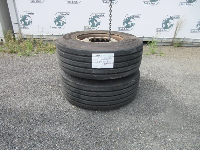 Hankook 385 / 65 R 22.5 OPLEGGER BANDEN MET STAAL WIEL - Pneu pour Camion: photos 3 Hankook 385 / 65 R 22.5 OPLEGGER BANDEN MET STAAL WIEL - Pneu pour Camion: photos 3