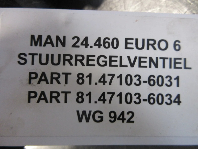 Commande de gouvernail pour Camion MAN 81.47103-6031//82.47103-6034 STUURVENTIELBLOK MAN 24.460 STUURAS: photos 6