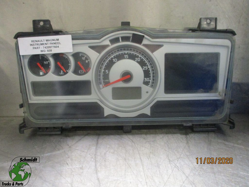 Renault MAGNUM 7420977604 INSTRUMENT PANEEL - Panel de instrumentos pour Camion: photos 1 Renault MAGNUM 7420977604 INSTRUMENT PANEEL - Panel de instrumentos pour Camion: photos 1