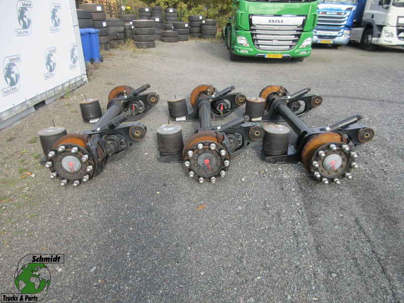 SAF B9-22S / SBS2243 // SBS2220/ TDB0843 OPLEGGER AS 3 X OP VOORRAAD 2023 - Essieu et pièces pour Camion: photos 1 SAF B9-22S / SBS2243 // SBS2220/ TDB0843 OPLEGGER AS 3 X OP VOORRAAD 2023 - Essieu et pièces pour Camion: photos 1