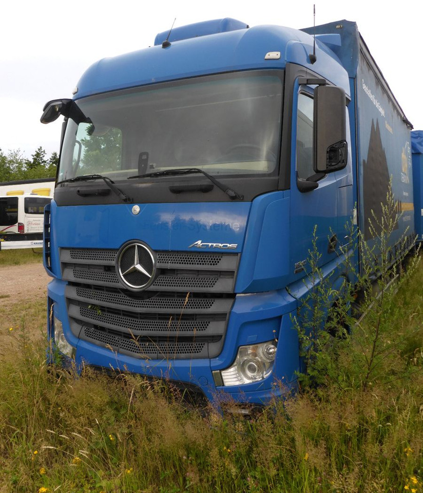 Mercedes-Benz 1840 Top Zustand 106 m3 Euro 6 + Anhänger - Camion à rideaux coulissants: photos 1 Mercedes-Benz 1840 Top Zustand 106 m3 Euro 6 + Anhänger - Camion à rideaux coulissants: photos 1