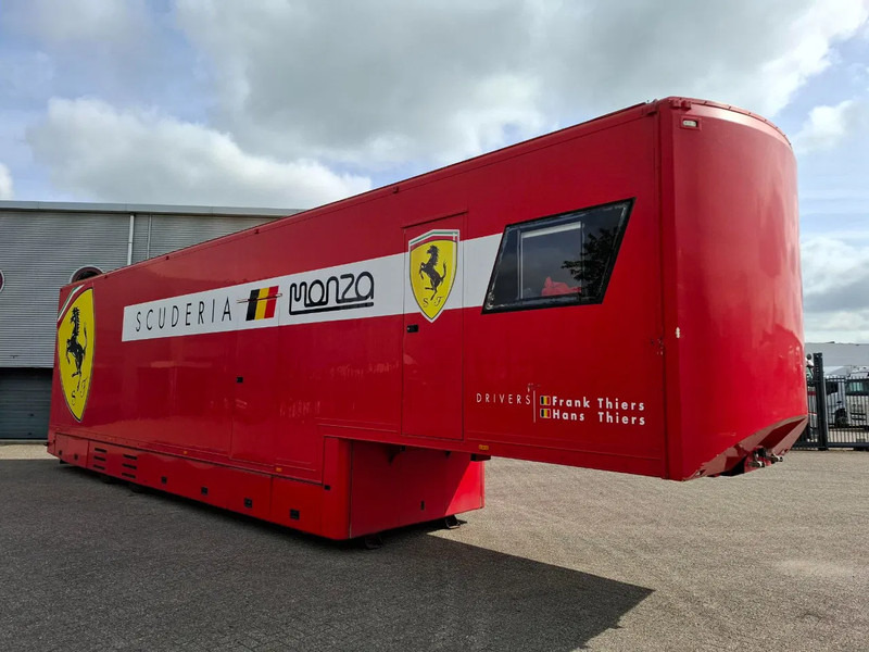 Bascontriz SR2 / RACETRAILER / PLATFORM 2000KG / 2CARS / OUTDOOR TENT / SEPARATE LIVING SPACE / 2008 - Semi-remorque porte-voitures: photos 2 Bascontriz SR2 / RACETRAILER / PLATFORM 2000KG / 2CARS / OUTDOOR TENT / SEPARATE LIVING SPACE / 2008 - Semi-remorque porte-voitures: photos 2
