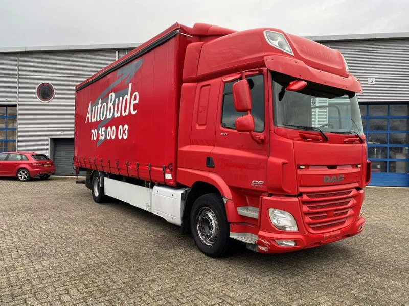 DAF CF400 / CURTAIN SAILS / BIG PLATFORM 2500 KG / DEB / NAVI / FULL-AIR / LWDS / ACC / AUTOMATIC / EURO-6 / 2015 - Camion fourgon: photos 2 DAF CF400 / CURTAIN SAILS / BIG PLATFORM 2500 KG / DEB / NAVI / FULL-AIR / LWDS / ACC / AUTOMATIC / EURO-6 / 2015 - Camion fourgon: photos 2