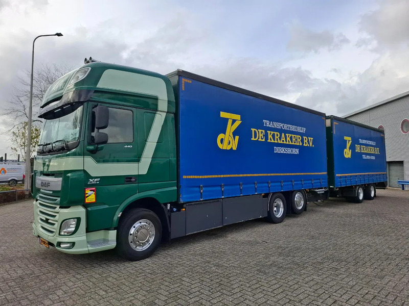 DAF XF106-440 / NL COMBI / TUV:21-10-2026 / ONLY:889634 KM / PARKCOOL / GEN2 V2 / PLATFORM 2 TON / NAVI / LWDS / EURO-6 / 2016 - Camion à rideaux coulissants: photos 1 DAF XF106-440 / NL COMBI / TUV:21-10-2026 / ONLY:889634 KM / PARKCOOL / GEN2 V2 / PLATFORM 2 TON / NAVI / LWDS / EURO-6 / 2016 - Camion à rideaux coulissants: photos 1