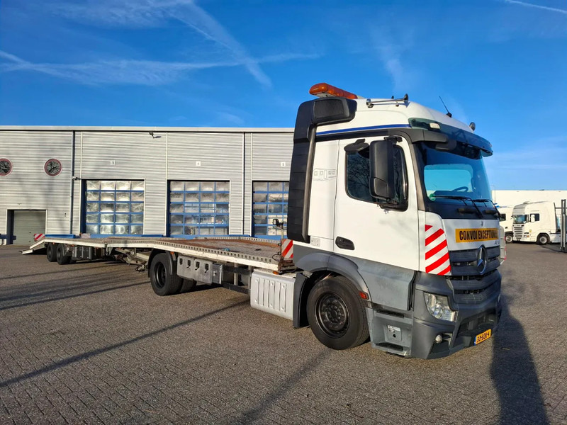 Mercedes-Benz Actros 1842 / NL TRUCK / CAR CARRIER COMBINATION / TUV: 11-12-2025 / 1XWINCH / FRANZ MERSCH / GALVANIZED / SMART TACHO / AUTOMAT - Camion porte-voitures: photos 2 Mercedes-Benz Actros 1842 / NL TRUCK / CAR CARRIER COMBINATION / TUV: 11-12-2025 / 1XWINCH / FRANZ MERSCH / GALVANIZED / SMART TACHO / AUTOMAT - Camion porte-voitures: photos 2