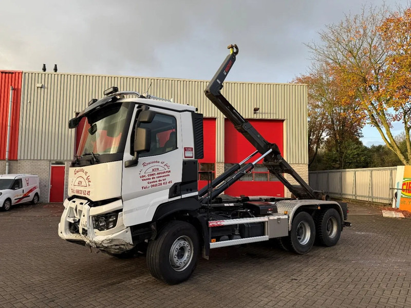 Renault C480 / ENGINE RUNNING / 6X4 / HIAB 21TON HOOKLIFT / ONLY:146334 KM / AUTOMATIC / EURO-6 / 2020 - Camion ampliroll: photos 1 Renault C480 / ENGINE RUNNING / 6X4 / HIAB 21TON HOOKLIFT / ONLY:146334 KM / AUTOMATIC / EURO-6 / 2020 - Camion ampliroll: photos 1