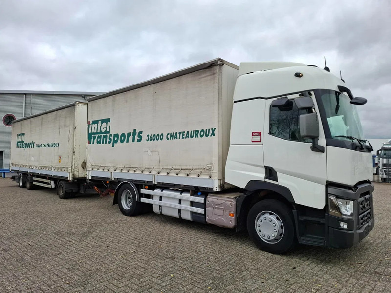 Renault T480 COMFORT / DOUBLE TANK / TIR LINE / TUV:30-03-2026 / THROUGH LOADING SYSTEM / LWDS / AUTOMATIC / EURO-6 / 2017 - Camion à rideaux coulissants: photos 2 Renault T480 COMFORT / DOUBLE TANK / TIR LINE / TUV:30-03-2026 / THROUGH LOADING SYSTEM / LWDS / AUTOMATIC / EURO-6 / 2017 - Camion à rideaux coulissants: photos 2