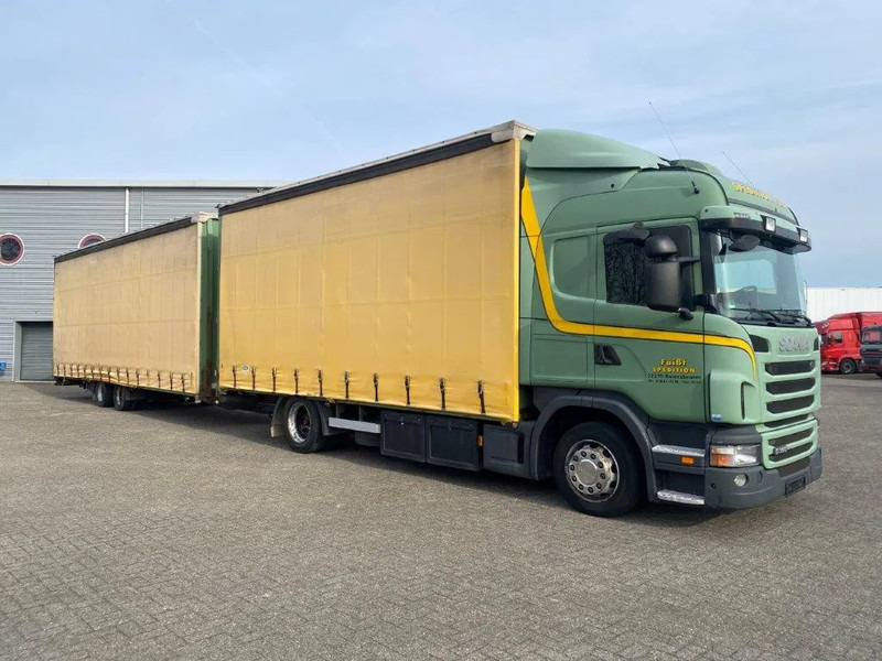 Scania G360 / VOLUME COMBI / GERMAN TRUCK / RETARDER / PARKCOOL / DOUBLE TANK / CURTAIN SAILS / MANUAL / EURO-5 / 2010 - Camion fourgon: photos 2 Scania G360 / VOLUME COMBI / GERMAN TRUCK / RETARDER / PARKCOOL / DOUBLE TANK / CURTAIN SAILS / MANUAL / EURO-5 / 2010 - Camion fourgon: photos 2