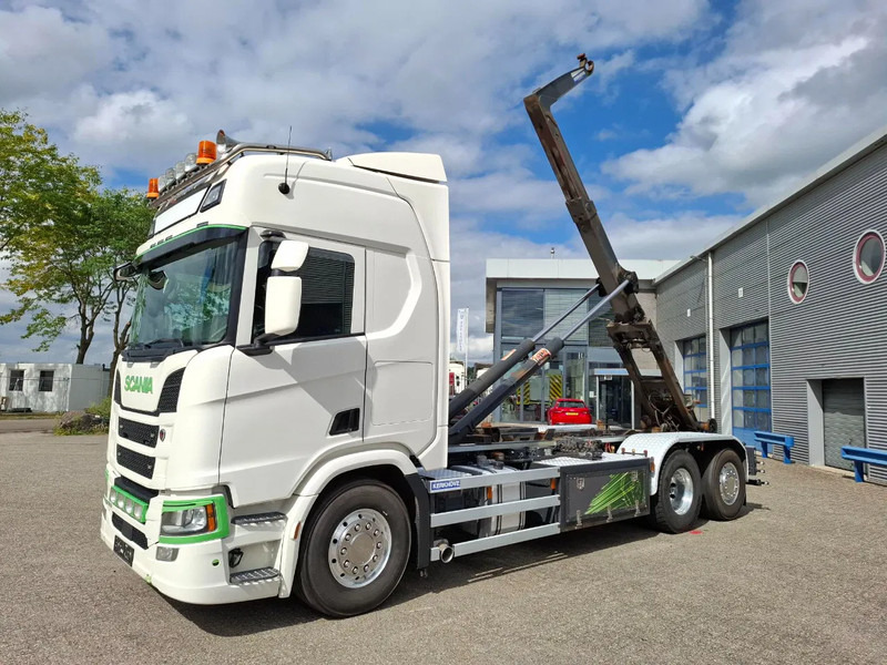 Scania NGS R500 / RETARDER / AJK HOOK 22 TON / LIFT+LENKACHSE / TUV:17-06-2026 / NAVI / LWDS / ALCOA / LEATHER / AUTOMATIC / EURO-6 / 2 - Camion ampliroll: photos 1 Scania NGS R500 / RETARDER / AJK HOOK 22 TON / LIFT+LENKACHSE / TUV:17-06-2026 / NAVI / LWDS / ALCOA / LEATHER / AUTOMATIC / EURO-6 / 2 - Camion ampliroll: photos 1
