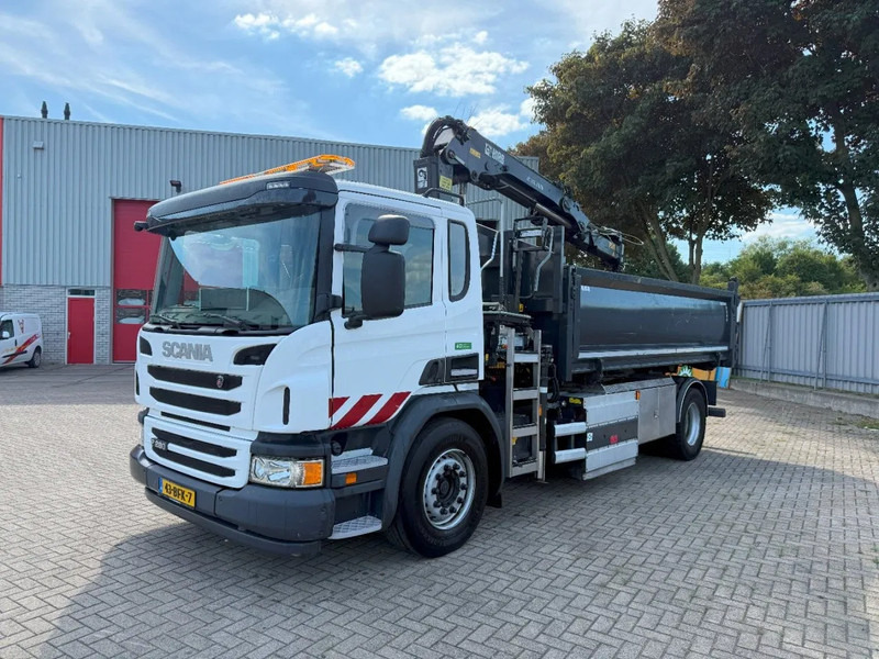 Scania P280 / ENGINE RUNNING / RETARDER / NL TRUCK / HIAB XS 144 REMOTE / ONLY: 74762 KM / CNG / TUV:12-12-2025 / AIRCO / AUTOMATIC / E - Camion grue: photos 1 Scania P280 / ENGINE RUNNING / RETARDER / NL TRUCK / HIAB XS 144 REMOTE / ONLY: 74762 KM / CNG / TUV:12-12-2025 / AIRCO / AUTOMATIC / E - Camion grue: photos 1