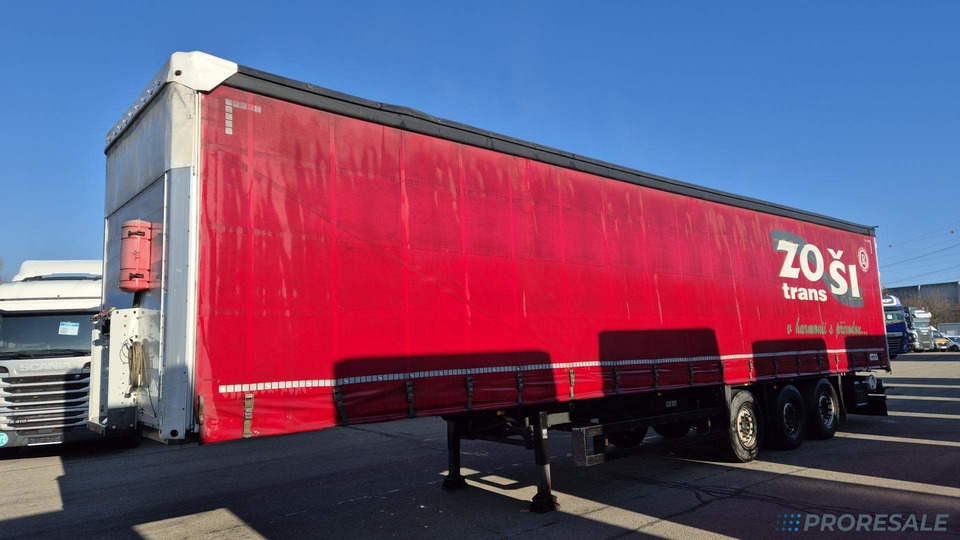 SCHMITZ CARGOBULL SCS 24/L - 13.62 - MULDA na přepravu svitků - Semi-remorque rideaux coulissants: photos 2 SCHMITZ CARGOBULL SCS 24/L - 13.62 - MULDA na přepravu svitků - Semi-remorque rideaux coulissants: photos 2