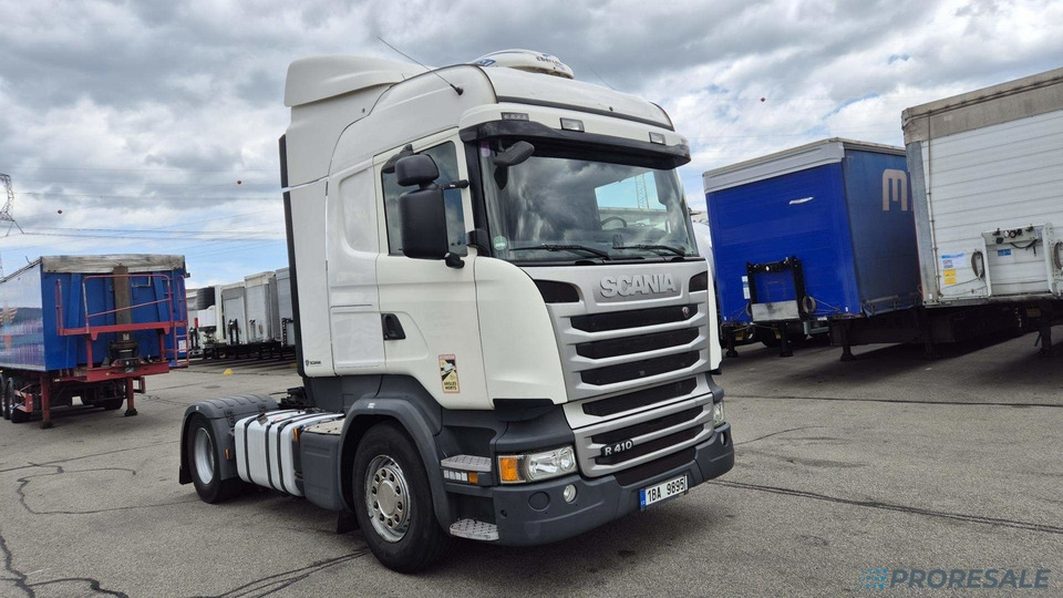SCANIA R410 N320 HIGH LINE EURO 6 - Tracteur routier: photos 1 SCANIA R410 N320 HIGH LINE EURO 6 - Tracteur routier: photos 1