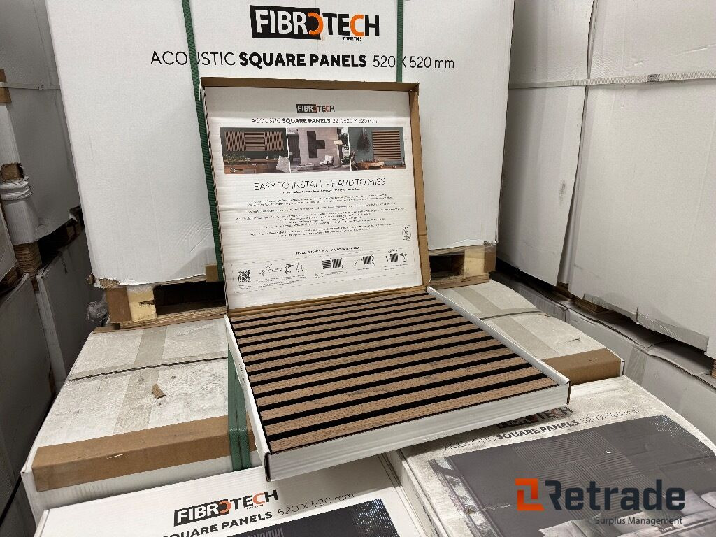 Acoustic Square panels walnut - Matériel de chantier: photos 1 Acoustic Square panels walnut - Matériel de chantier: photos 1