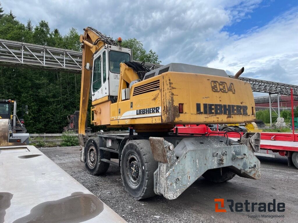 Materialhanterare Liebherr A 934 B HD - Engins de chantier: photos 4 Materialhanterare Liebherr A 934 B HD - Engins de chantier: photos 4