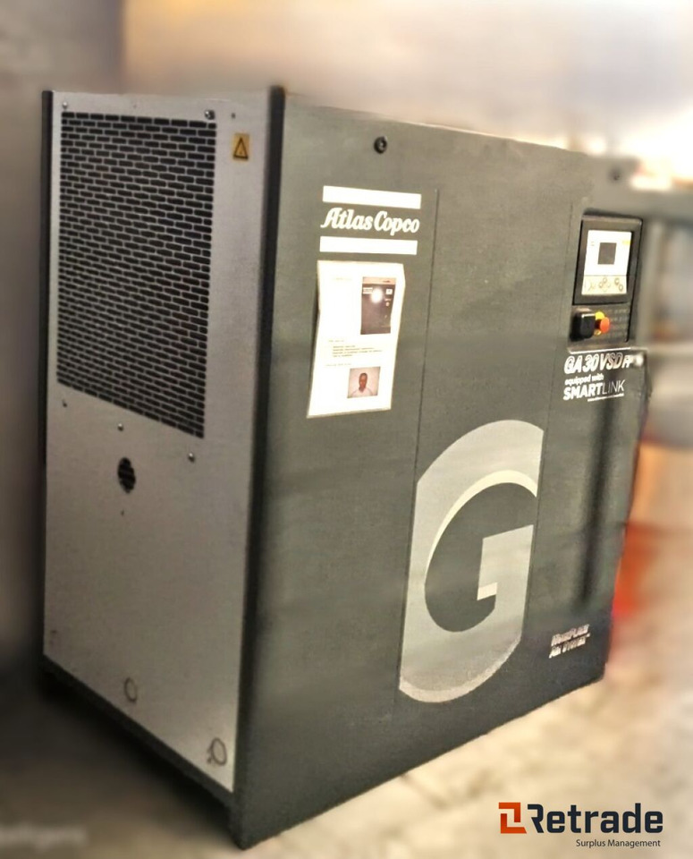 Atlas Copco GA 30 VSD FF SKRUEKOMPRESSOR - Matériel industriel: photos 1 Atlas Copco GA 30 VSD FF SKRUEKOMPRESSOR - Matériel industriel: photos 1