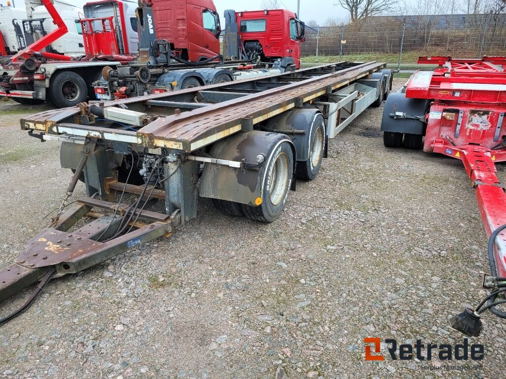 Slp 4 axligt lastväxlarsläp kombisläp , liftdumper 38-tons - Remorque ampliroll/ Multibenne: photos 1 Slp 4 axligt lastväxlarsläp kombisläp , liftdumper 38-tons - Remorque ampliroll/ Multibenne: photos 1