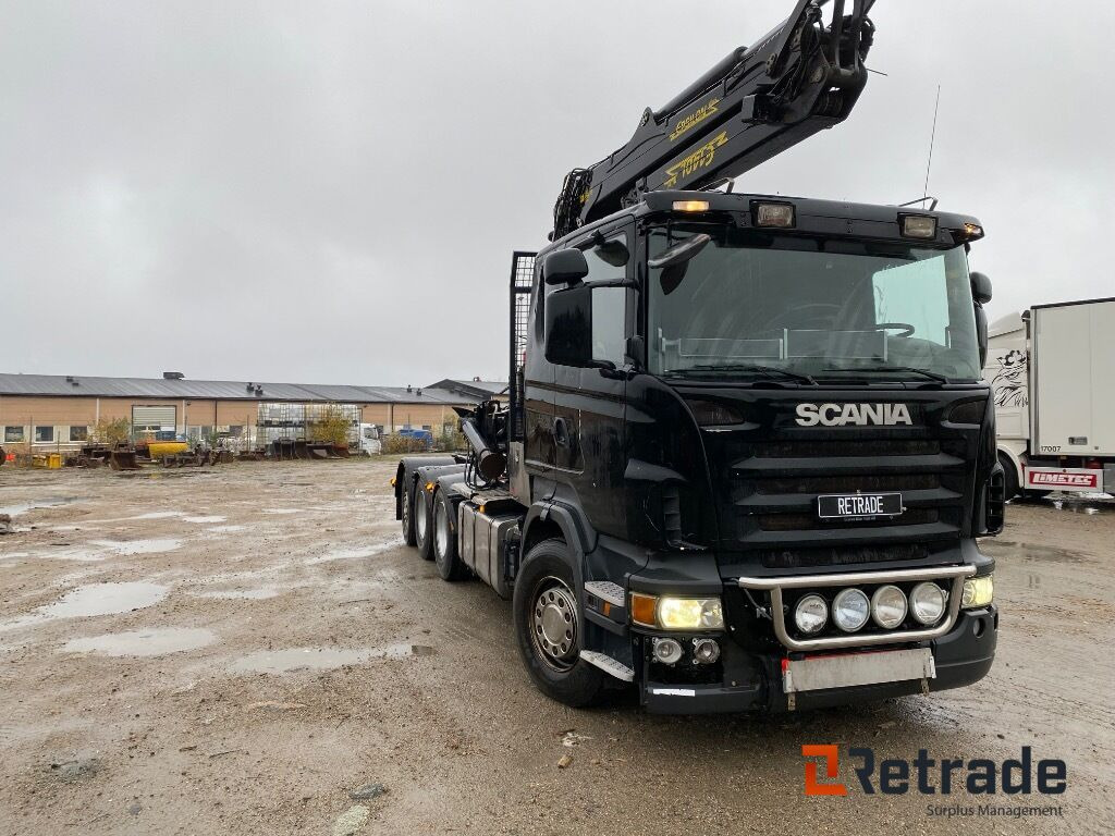 Kranbil tridem Scania R580LB8X4*4HHA - Tracteur routier: photos 2 Kranbil tridem Scania R580LB8X4*4HHA - Tracteur routier: photos 2