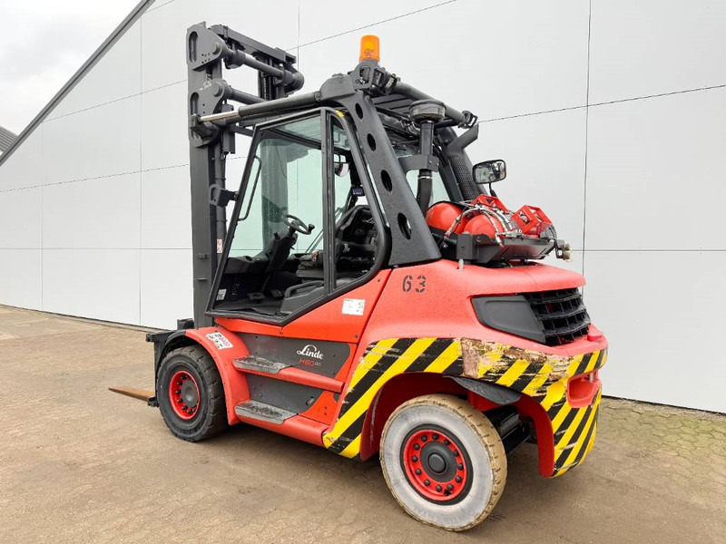 Linde H60T-03 - Duplex / Side Shift / German Machine - Chariot élévateur à gaz: photos 2 Linde H60T-03 - Duplex / Side Shift / German Machine - Chariot élévateur à gaz: photos 2