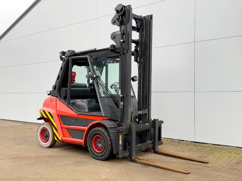 Linde H60T-03 - Duplex / Side Shift / German Machine - Chariot élévateur à gaz: photos 5 Linde H60T-03 - Duplex / Side Shift / German Machine - Chariot élévateur à gaz: photos 5