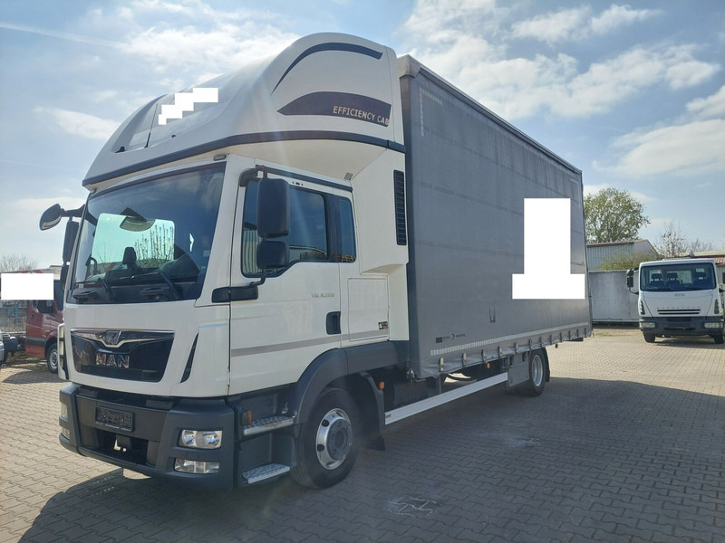 MAN TGL 8.220 - Camion à rideaux coulissants: photos 1 MAN TGL 8.220 - Camion à rideaux coulissants: photos 1