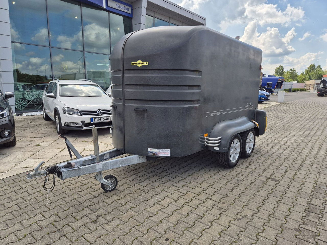 HUMBAUR Rexus 2000 / FOR Transporting 2 Horses, Ponies ANDBreedin - Van chevaux: photos 1 HUMBAUR Rexus 2000 / FOR Transporting 2 Horses, Ponies ANDBreedin - Van chevaux: photos 1