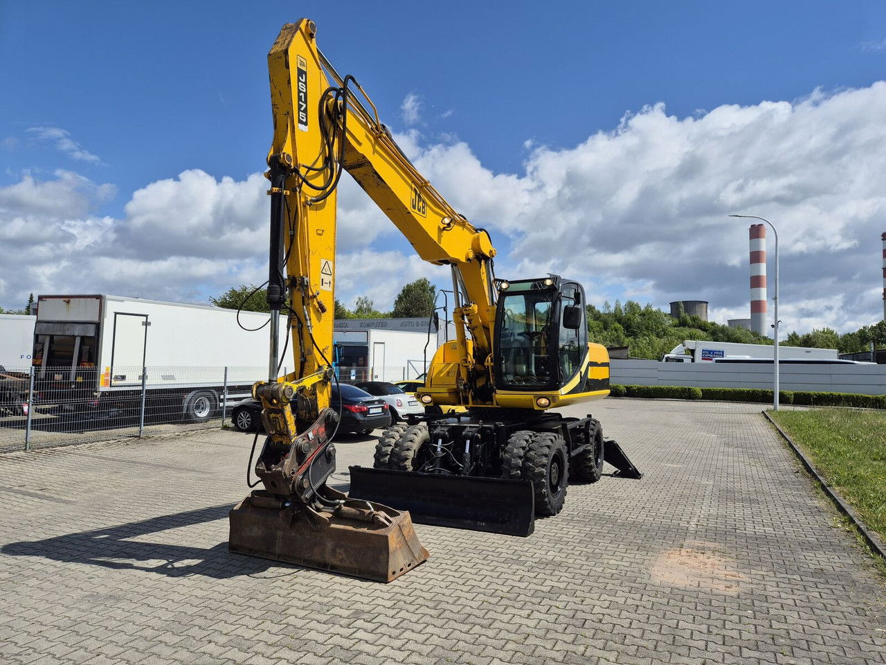 JCB JS 175 W / 18000MTH / 1 Owner / Serviced - Pelle sur pneus: photos 3 JCB JS 175 W / 18000MTH / 1 Owner / Serviced - Pelle sur pneus: photos 3