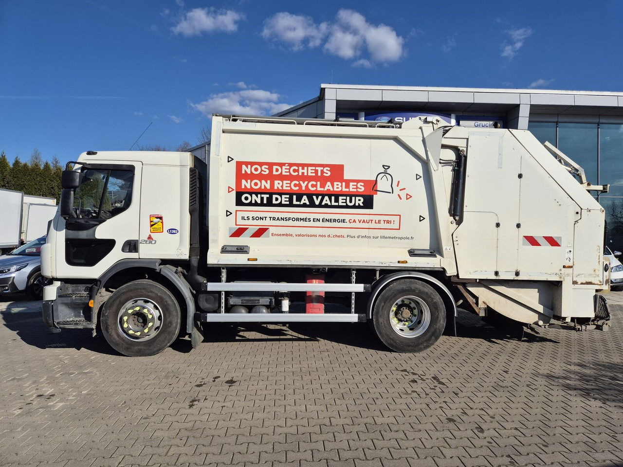 Volvo FE 280 13M3 / Geesinknorba / Euro 6 / 3 Seats - Benne à ordures ménagères: photos 1 Volvo FE 280 13M3 / Geesinknorba / Euro 6 / 3 Seats - Benne à ordures ménagères: photos 1