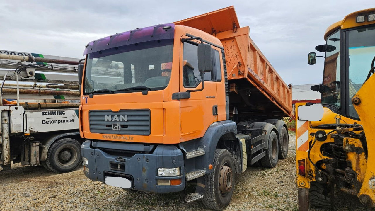 MAN TGA 26.410 6X4 meiller tipper - Camion benne: photos 3 MAN TGA 26.410 6X4 meiller tipper - Camion benne: photos 3