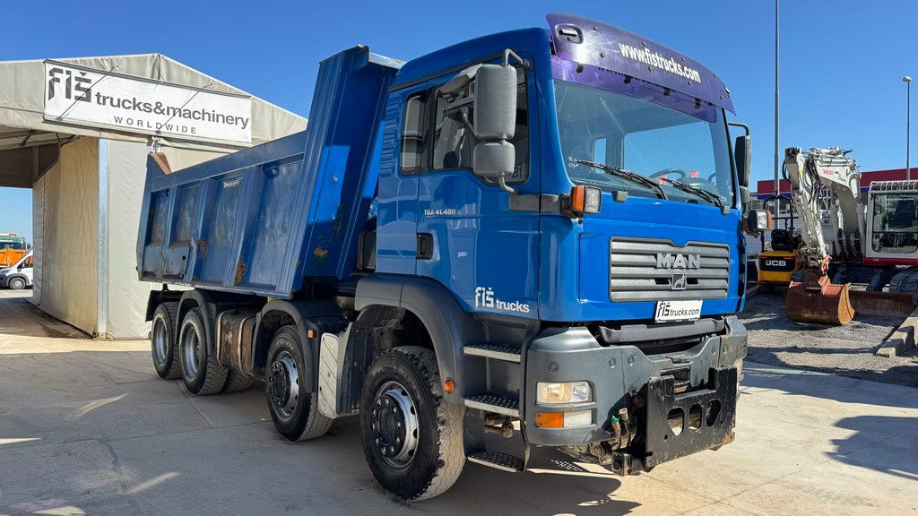 MAN TGA 41.480 8x4 Meiller dumper tipper - ac - Camion benne: photos 3 MAN TGA 41.480 8x4 Meiller dumper tipper - ac - Camion benne: photos 3