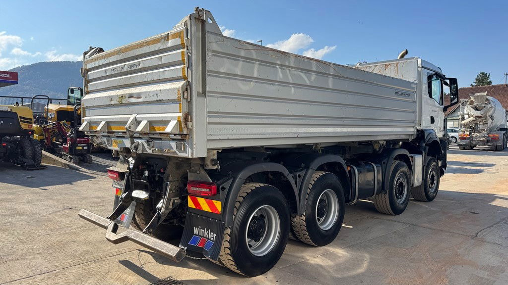 MAN TGS 41.510 8x4 Meiller bordmatic tipper - retarder - Euro 6 - Camion benne: photos 4 MAN TGS 41.510 8x4 Meiller bordmatic tipper - retarder - Euro 6 - Camion benne: photos 4