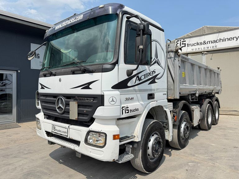 Mercedes-Benz Actros 3241 8x4 meiller tipper - bordmatic - Camion benne: photos 1 Mercedes-Benz Actros 3241 8x4 meiller tipper - bordmatic - Camion benne: photos 1