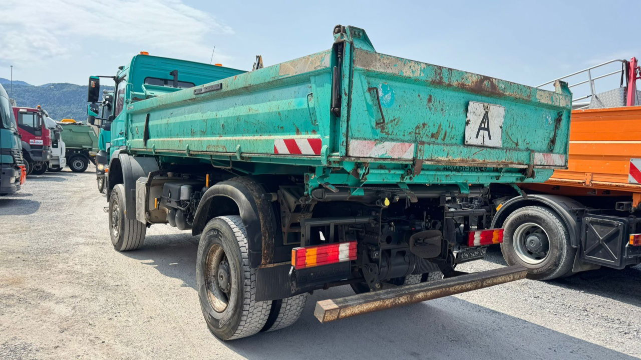 Camion benne Mercedes-Benz Axor 1829 K 4x4 meiller tipper - Spring: photos 6