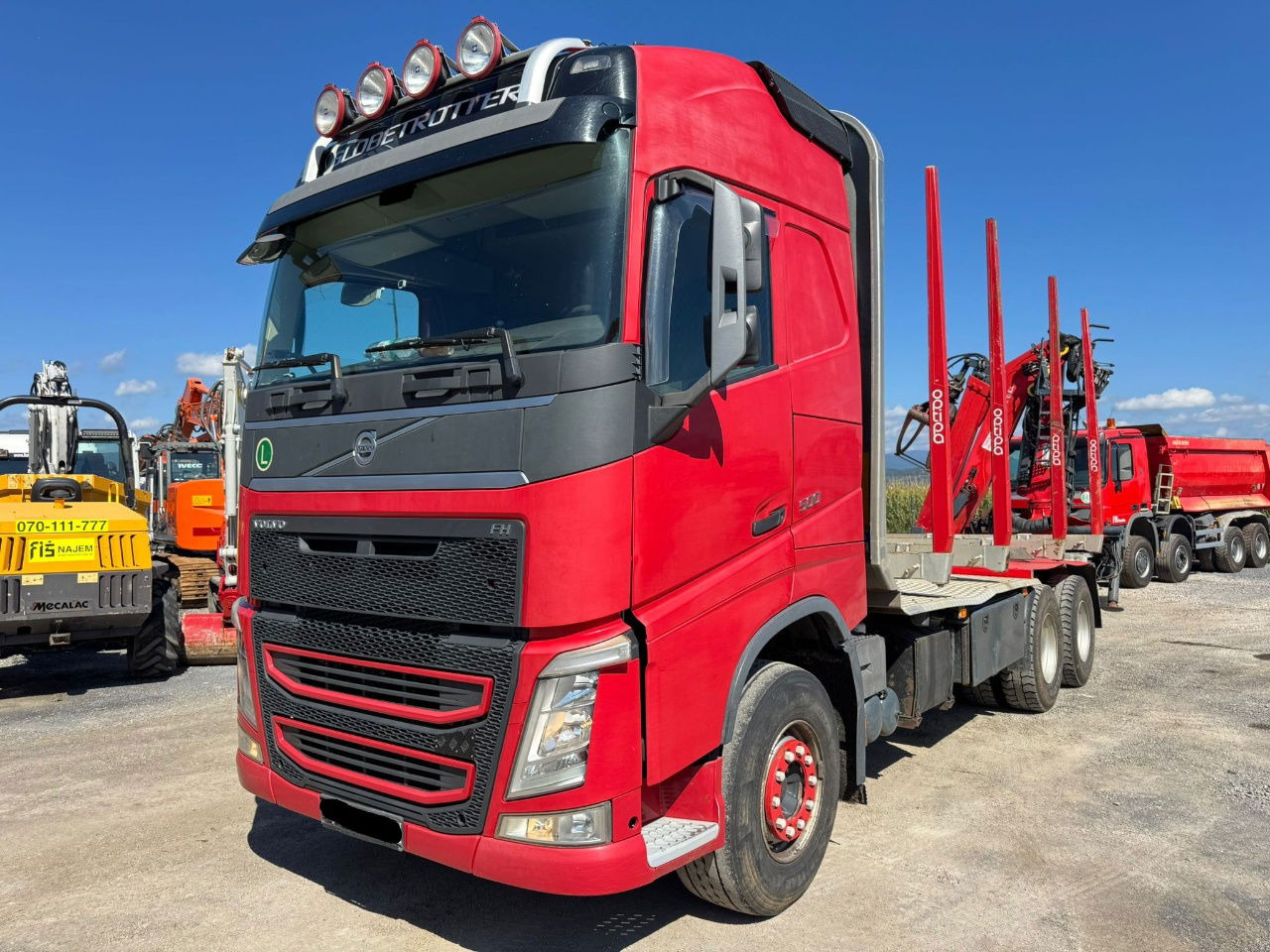 Volvo FH 500 6x4 forest truck - Epsilon 110Z - scissors 2013 - forest truck - 6x4 - EU truck - Camion porte-conteneur/ Caisse mobile: photos 1 Volvo FH 500 6x4 forest truck - Epsilon 110Z - scissors 2013 - forest truck - 6x4 - EU truck - Camion porte-conteneur/ Caisse mobile: photos 1