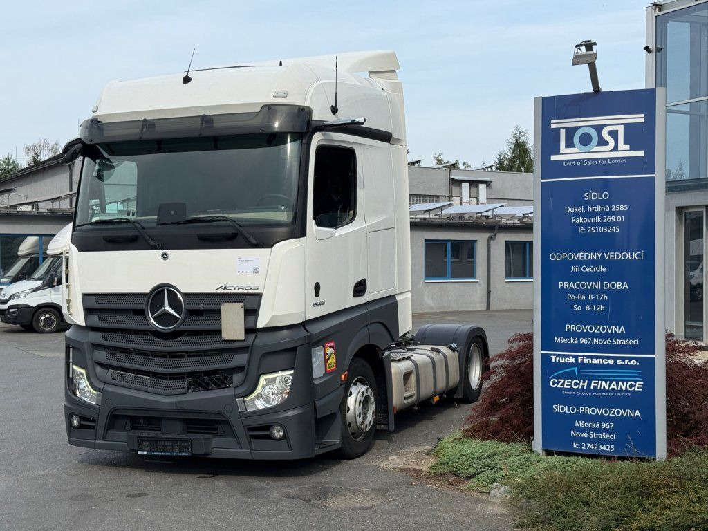 Mercedes-Benz 1845 Actros EURO 6 MEGA/lowdeck - Tracteur routier: photos 1 Mercedes-Benz 1845 Actros EURO 6 MEGA/lowdeck - Tracteur routier: photos 1