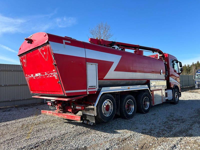 Camion hydrocureur Volvo FH 500 8x4*4 KORP&SON 10000 + 10500 l / VACUUM Vacustar W1600R / PRESSURE Uraca KF716 - 350 l/min - 170 bar / TULOSSA: photos 6