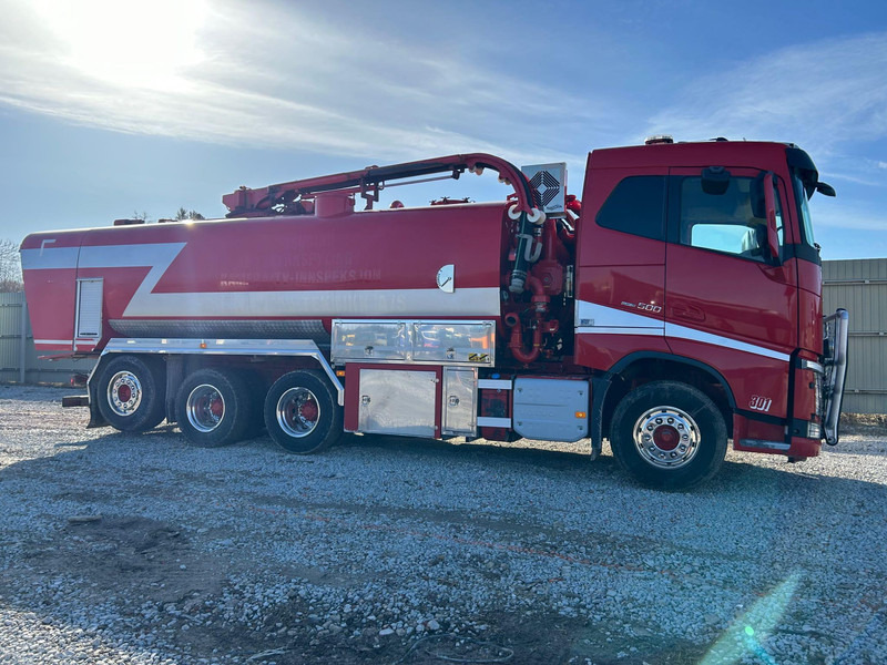 Volvo FH 500 8x4*4 KORP&SON 10000 + 10500 l / VACUUM Vacustar W1600R / PRESSURE Uraca KF716 - 350 l/min - 170 bar / TULOSSA - Camion hydrocureur: photos 5 Volvo FH 500 8x4*4 KORP&SON 10000 + 10500 l / VACUUM Vacustar W1600R / PRESSURE Uraca KF716 - 350 l/min - 170 bar / TULOSSA - Camion hydrocureur: photos 5