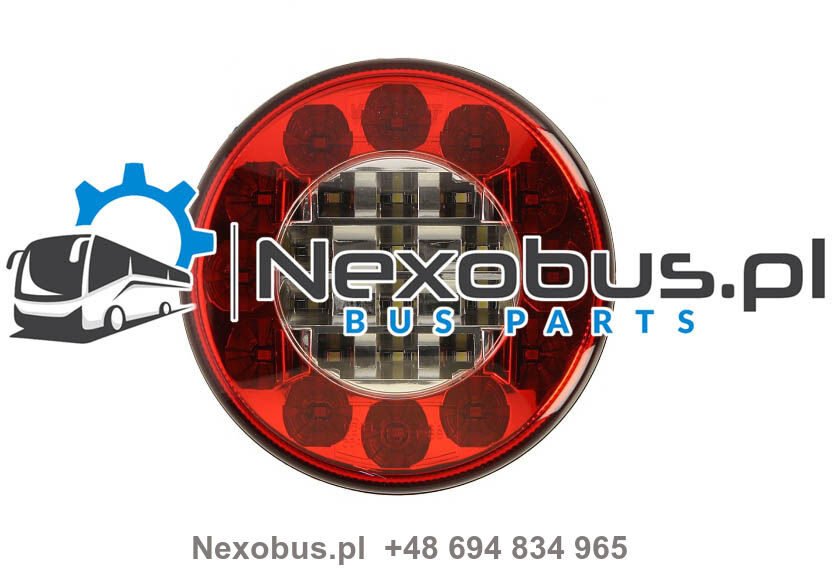 Lampa tył cofania, przeciwmgielna LED Vanhool T915 T916 T917 - Feu arrière pour Bus: photos 1 Lampa tył cofania, przeciwmgielna LED Vanhool T915 T916 T917 - Feu arrière pour Bus: photos 1