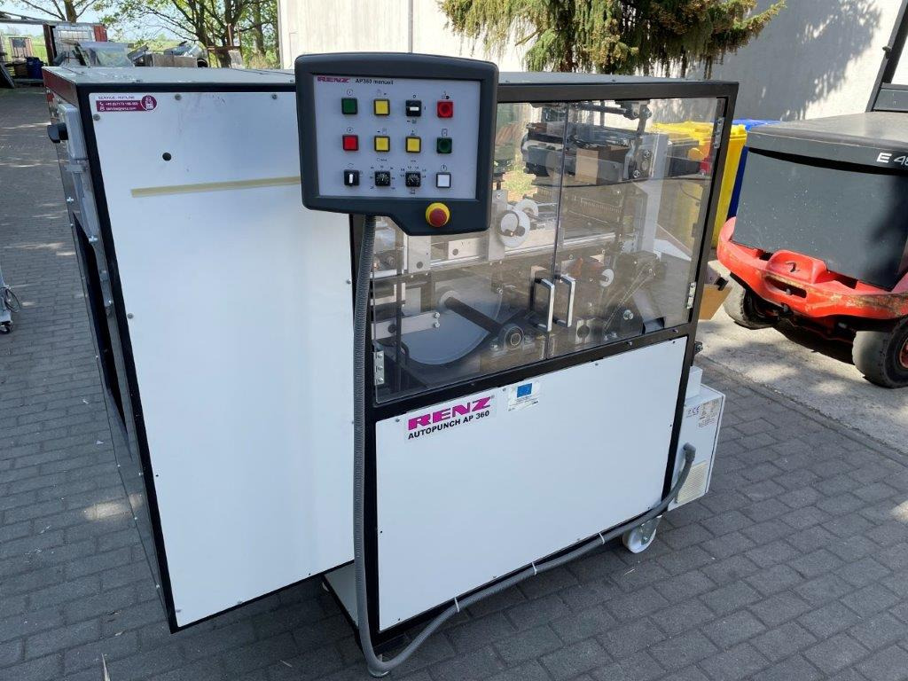 Machine d'impression AUTOMATIC PUNCH RENZ AP 360 V4 Manual: photos 13