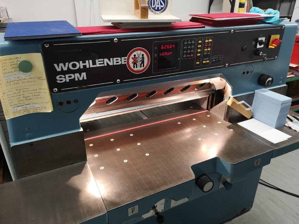 High-speed cutter Wohlenberg WP 76 SPM - Massicot: photos 1 High-speed cutter Wohlenberg WP 76 SPM - Massicot: photos 1