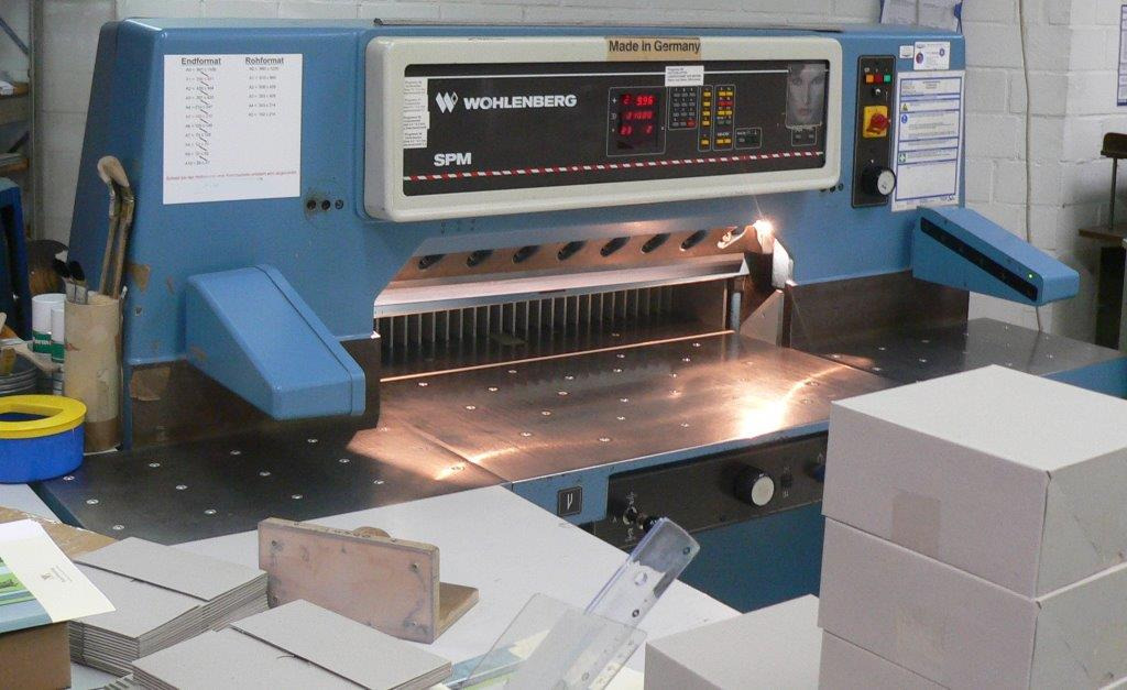 High-speed cutter Wohlenberg WP 92 SPM - Massicot: photos 3 High-speed cutter Wohlenberg WP 92 SPM - Massicot: photos 3